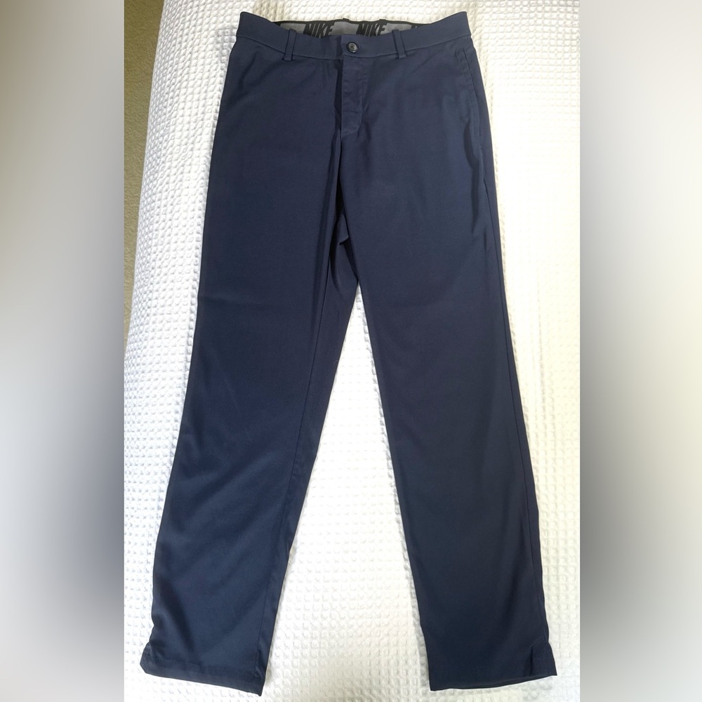 Nike Men's Navy Blue Golf Pants Pre-owned Great Condition Size  32 x 32
